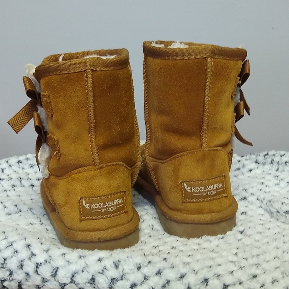 Koolaburra by UGG Victoria Girls' short boot size 10 - Picture 4 of 13
